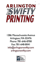 Arlington Swifty Printing